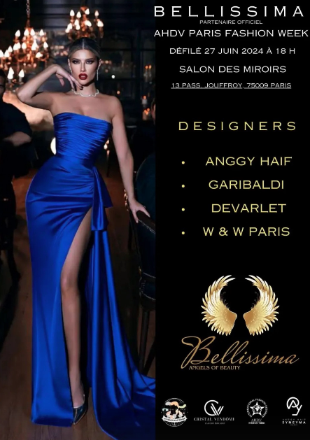 AHDV PARIS FASHION WEEK 2024 Salon Des Miroirs_Bellissima