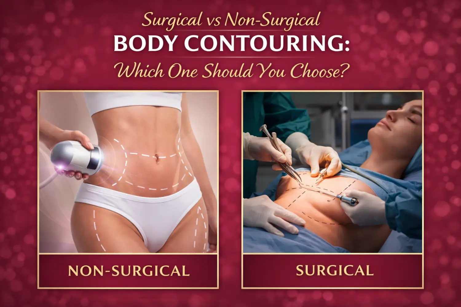 Surgical vs Non-Surgical Body Contouring: Which One Should You Choose?